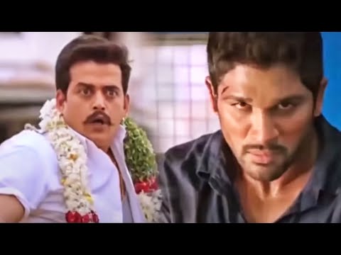 अल्लू अर्जुन ने लोगों के भीड़ में भी रवि किशन को किडनैप कर लिया | #AlluArjun Best Movie Scene