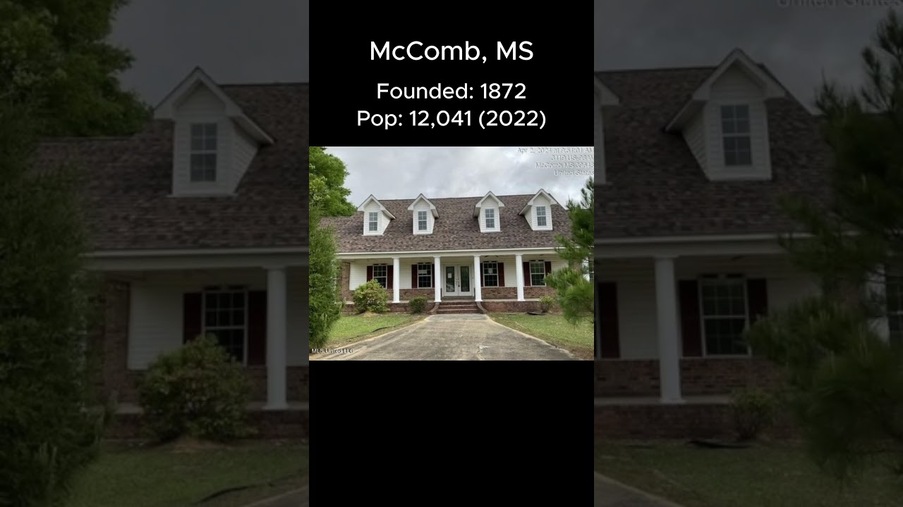 Random US Towns: McComb, MS 