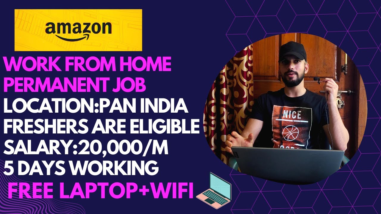 Amazon All Over India Work From Home Jobs For Freshers Amazon Jobs In India Amazon