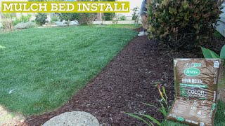 Trying out Scotts Color Advantage Landscaping Mulch