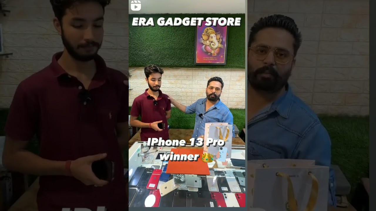 i phone 13 pro  winner RS15000