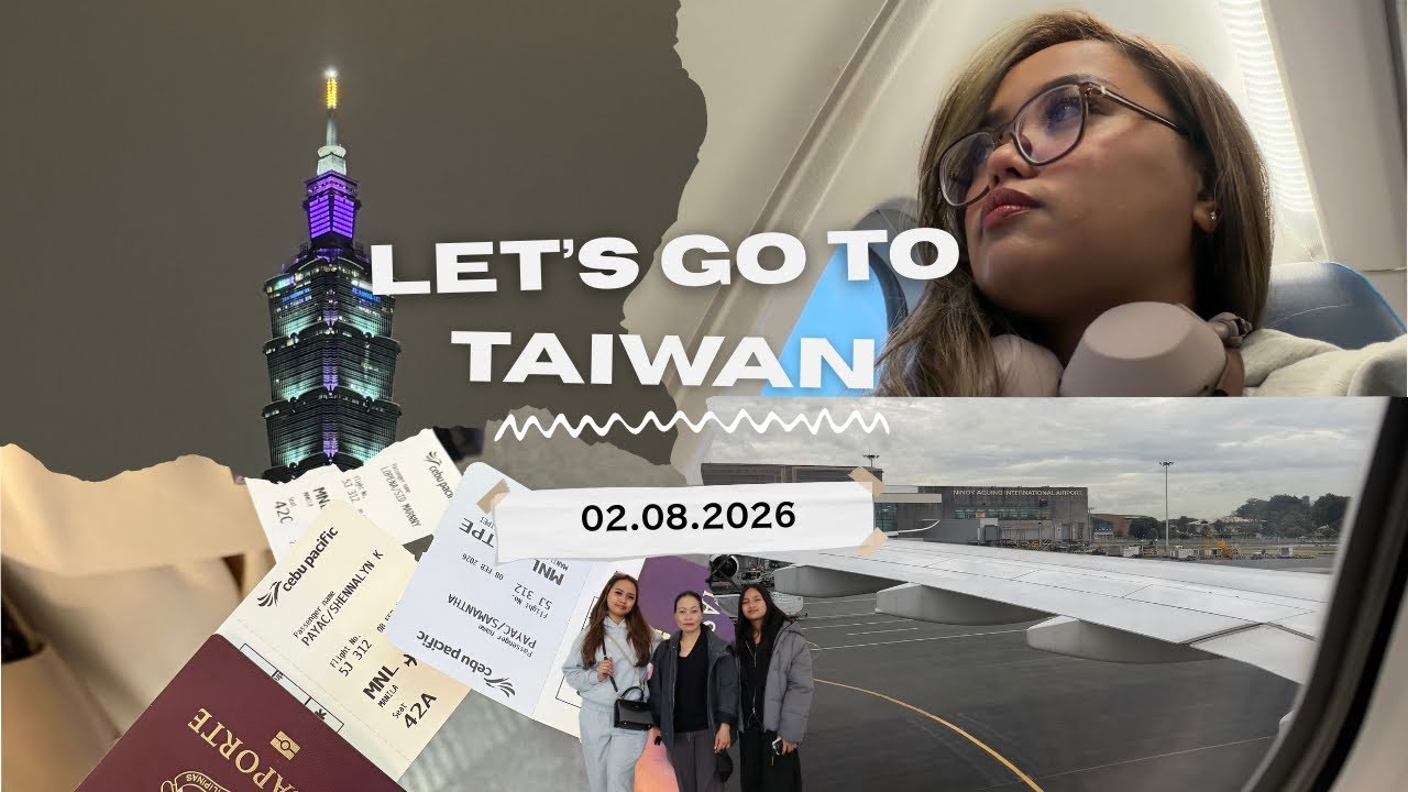 Hello Taiwan, hello Mom | Day 1