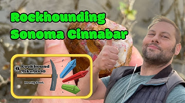 Rockhounding Sonoma Cinnabar