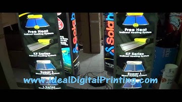 Rotary Light Box 3 sisi