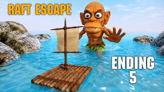 Raft Escape From Giant Chunga Changa Ending 5 Full Gameplay