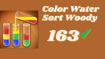 Color Water Sort Woody Puzzle Level 163