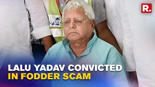 Lalu Prasad Yadav And 75 Others Convicted In Fodder Scam Case; Sentencing On February 18