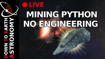 🔴Mining Python - No Engineering test #1 Down To Earth Astronomy