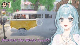 【Été】 Cozy Chill Painting Game? First Try!! screenshot 5