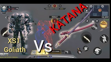 Operator Skill KATANA VS XS1 Goliath Scorestreak || Call of Duty Mobile Garena