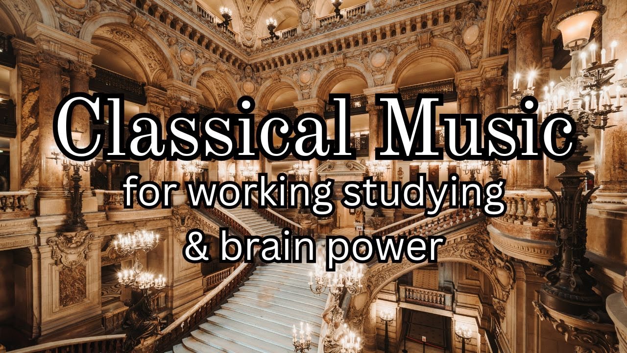 Classical Music for Working, Studying, and Brain Power. Baroque Style ...