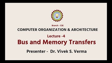 Computer Organization & Architecture Bus and Memory Transfers | AKTU Digital Education