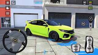 Honda Civic Type R 2025 | Car Parking 3D Online Drift Gameplay (Android & iOS) screenshot 5