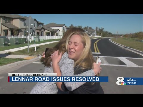 Pasco subdivision finally gets paved road, after it abruptly ended before reaching 11 homes