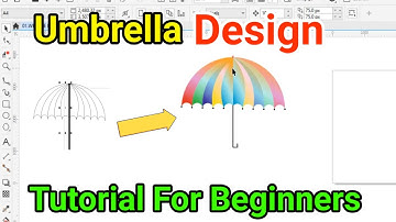 How to Create a Umbrella Design in CorelDraw Tutorial//Graphic Design Tutorial//Jay Babari Graphics