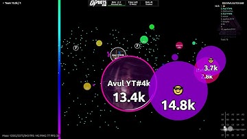 AGAR.IO MULTIBOX TAKEOVER #18 (2 bots)
