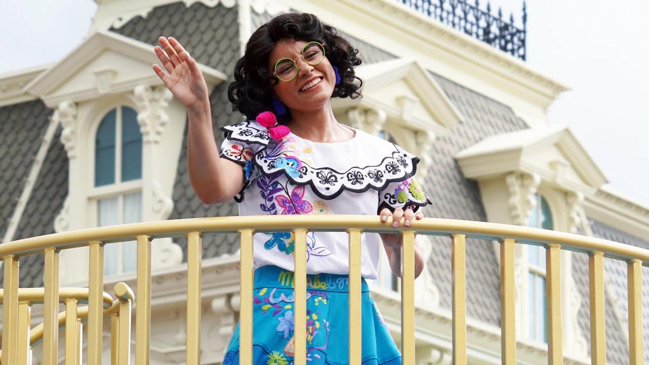 Mirabel from “Encanto” Joins Disney Adventure Friends Cavalcade at the Magic Kingdom - 4 Angles
