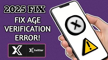 How To Fix Age Restriction (Age Verification Error) on Twitter (X)- Easy Guide