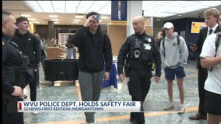 WVU Police Department hosts safety fair for students