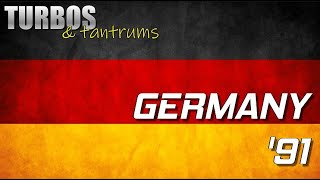 1991 German Grand Prix - Turbos & Tantrums
