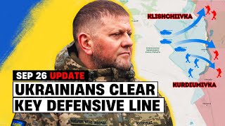 Ukraine War | Ukrainians successfully clear Russian fortifications near the railway | Marinka holds