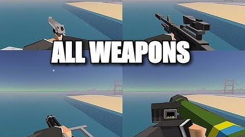 Simple Sandbox 2 | All Weapons, Items, Throwables - Reloads , Animations and Sounds (UPDATE 2024)