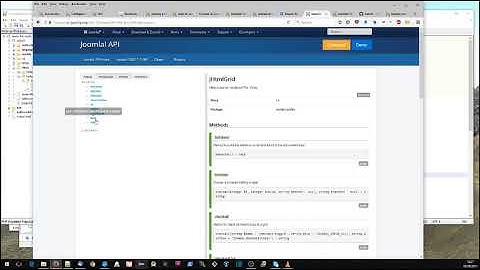Joomla MVC tutorial step 10, adding backend decorations