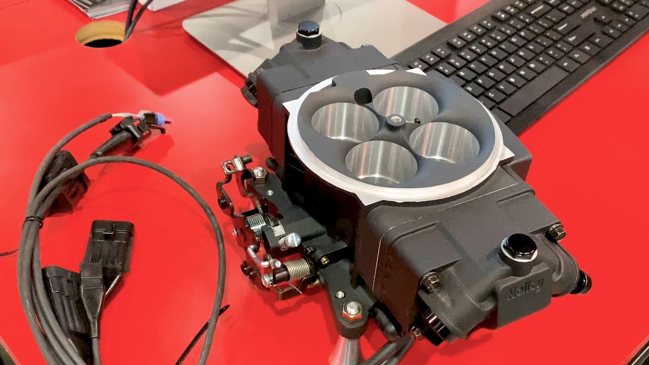 Holley Sniper EFI Stealth System SEMA 2019 YouTube