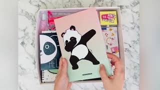 Woohoobox Panda Temali Okula Dönüş Kutusu