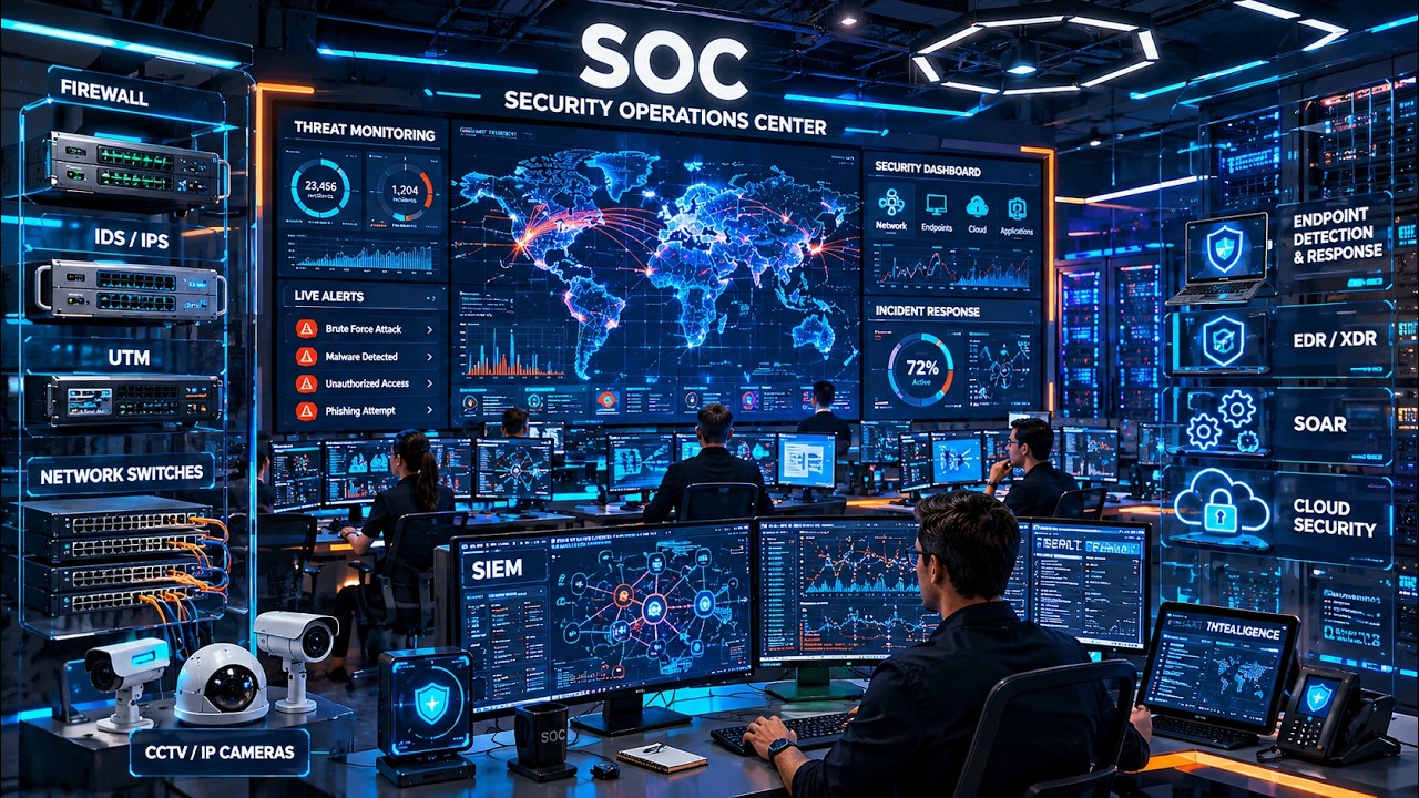🔥 Inside the Security Operations Center (SOC) | Cybersecurity Defense in Action 🛡️💻