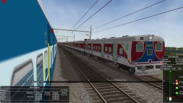 OPEN RAILS ACTIVITY MAHALXMI EXP CST TO KOLHAPUR FULL JOURNEY