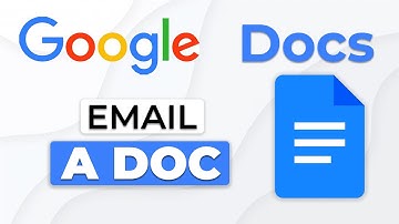 Google Docs: Email a Doc as an Attachment