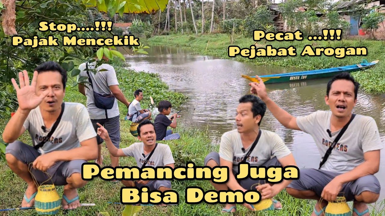 PEMANCING PRO IKUT DEMO PEJABAT KORUP & PAJAK YG MENCEKIK