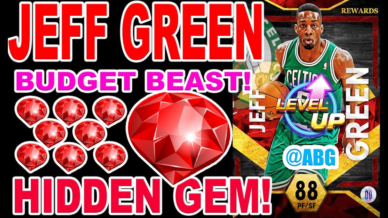 RUBY JEFF GREEN What you get when you collect 300 Cards in NBA2K22 Budget Gem Stats and Review