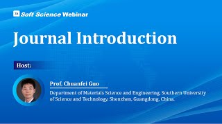 [SS]Soft Science Webinar #1:Journal introduction screenshot 1