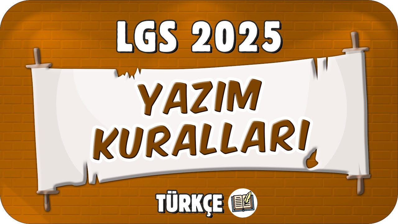 Yazım Kuralları 📙 8. Sınıf Türkçe #2025LGS