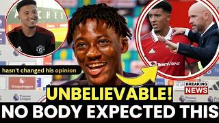 🔴 JADON SANCHO SHOCK UPDATE! | 🚨MUTDNEWS