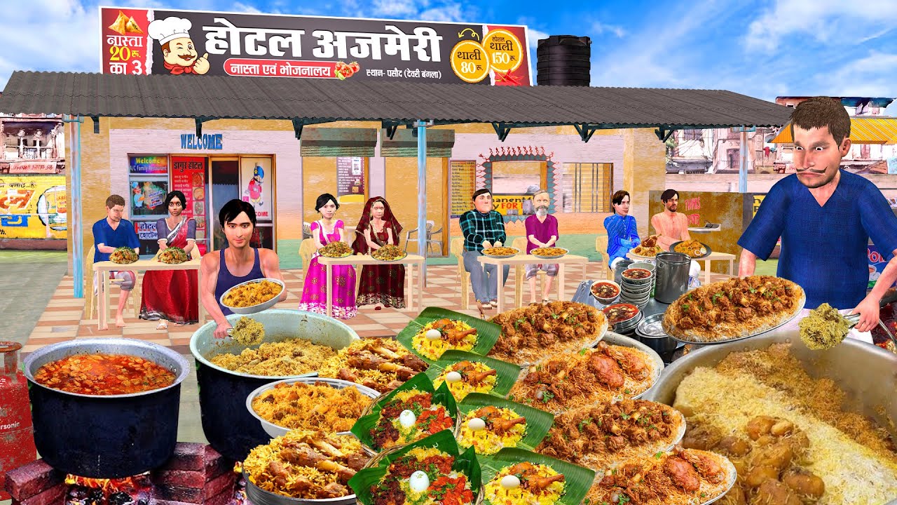 Hotel Ka Biryani Token Offer | Greedy Customer Comedy Hindi Kahaniya