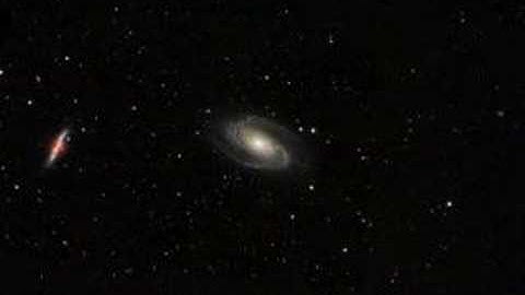 Zoom towards the galaxy M 81