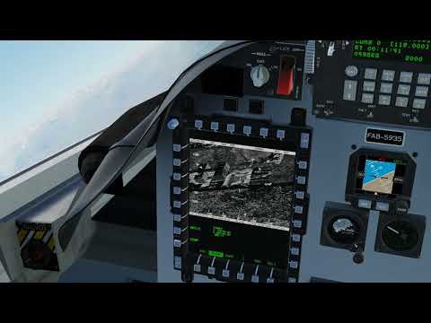 DCS A-29B FLIR - Tracking Test