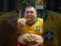 Is he actually a Brazil fan or a Rugby fan? 😮😂🫢 | Realistic AI Video ASMR #aishorts #funny