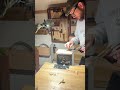 When making a final smoothing pass, it’s crucial to clear the shavings from the plane so you can see
