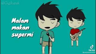 Lagu sedih open donasi maunya makan ayam MCD malah maman mie indomie