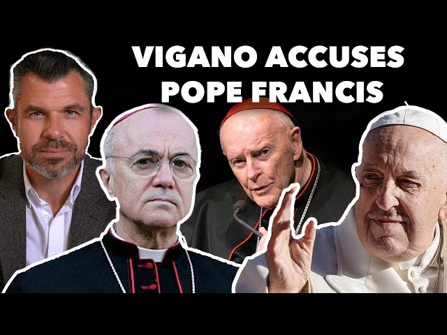 Viganò accuses Pope Francis of SAME ABUSES as EX-Cardinal McCarrick class=