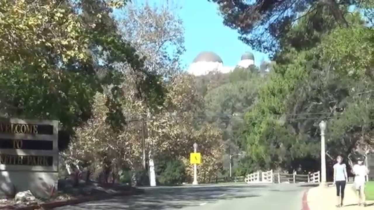 ⁣Entrada a Griffith Park Los Angeles CA USA