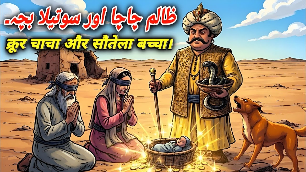 Zalim Chacha Aur Be-Aulad Maa Baap ka Sabar | Qimsat Aur Lalach Ka khel | Sabaq Amoz Tarikhi Dastan