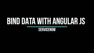 7# Bind data with Angular JS