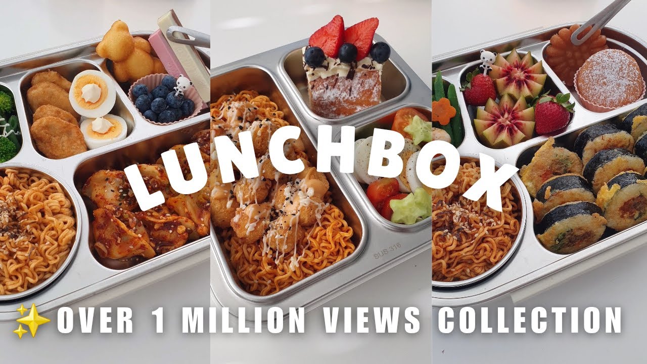 Lunch Box 🍱 • Over 1M Views • 15 ideas | Pack my Lunch Bento with me Collection #5 | ASMR
