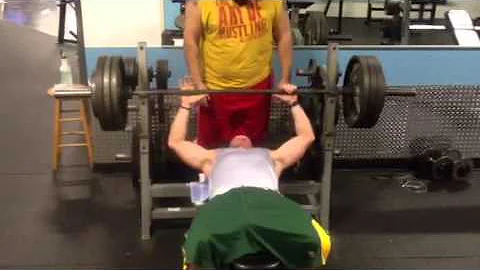 365 pound bench at 190 pounds