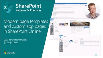 Community demo - Out of the box modern page templates and app pages built with SharePoint Framework